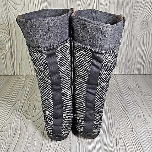 Sorel Tremblant Snow Boot Tweed and Suede Womens Size 7.5 - Picture 6 of 13